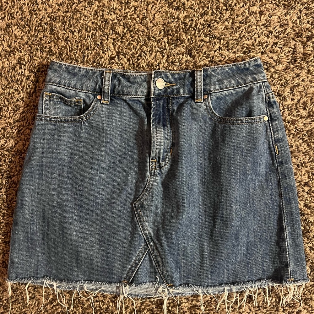 Jean skirt from PACSUN